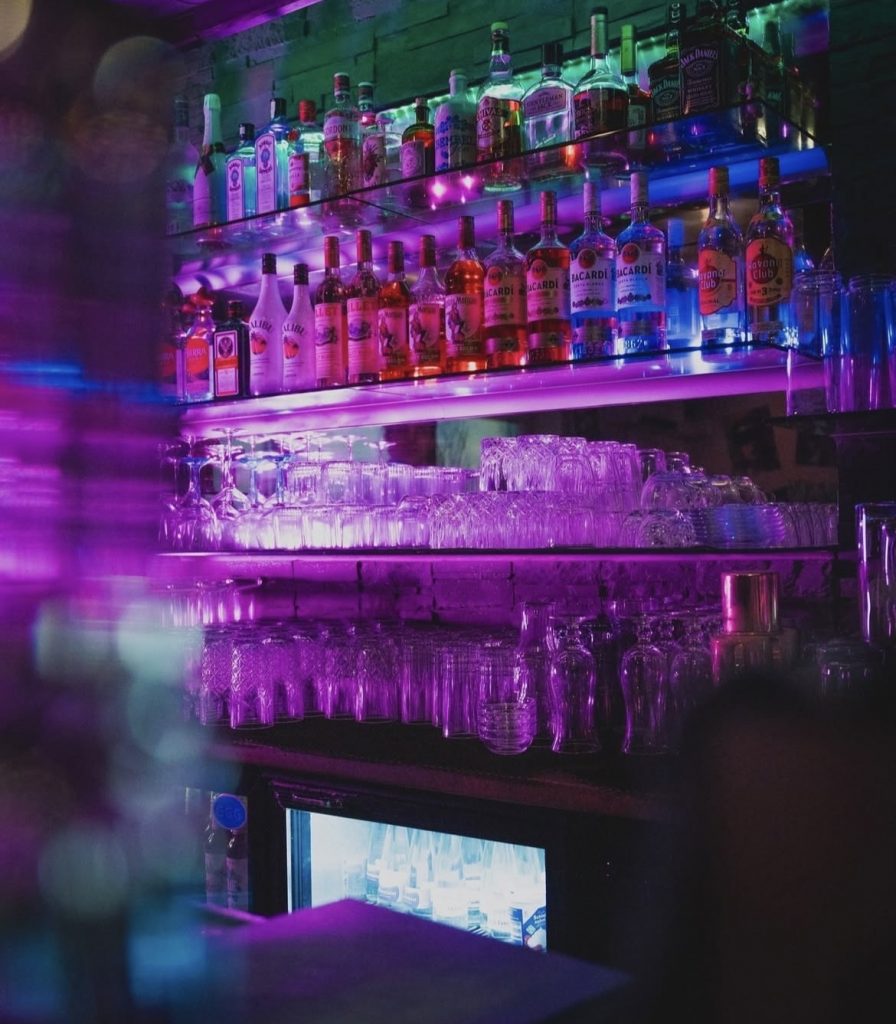 Unsere gut bestückte Bar